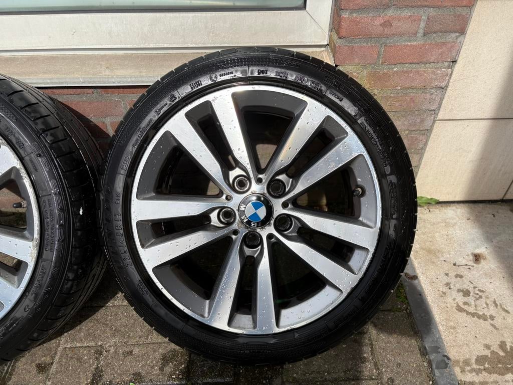 BMW 1 serie F20/F21 velgenset Dunlop runflat goed profiel, Ophalen of Verzenden