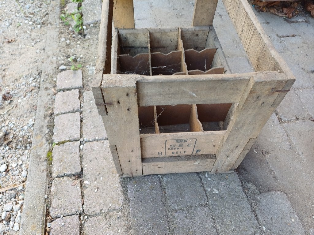 Wijnfles kist, Ophalen of Verzenden