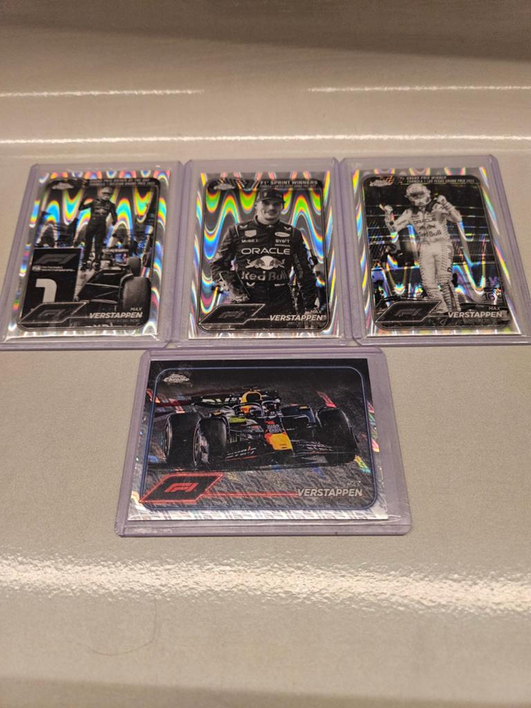 Max verstappen 2024 raywave logofractor topps chrome f1, Ophalen of Verzenden, Nieuw, Plaatje