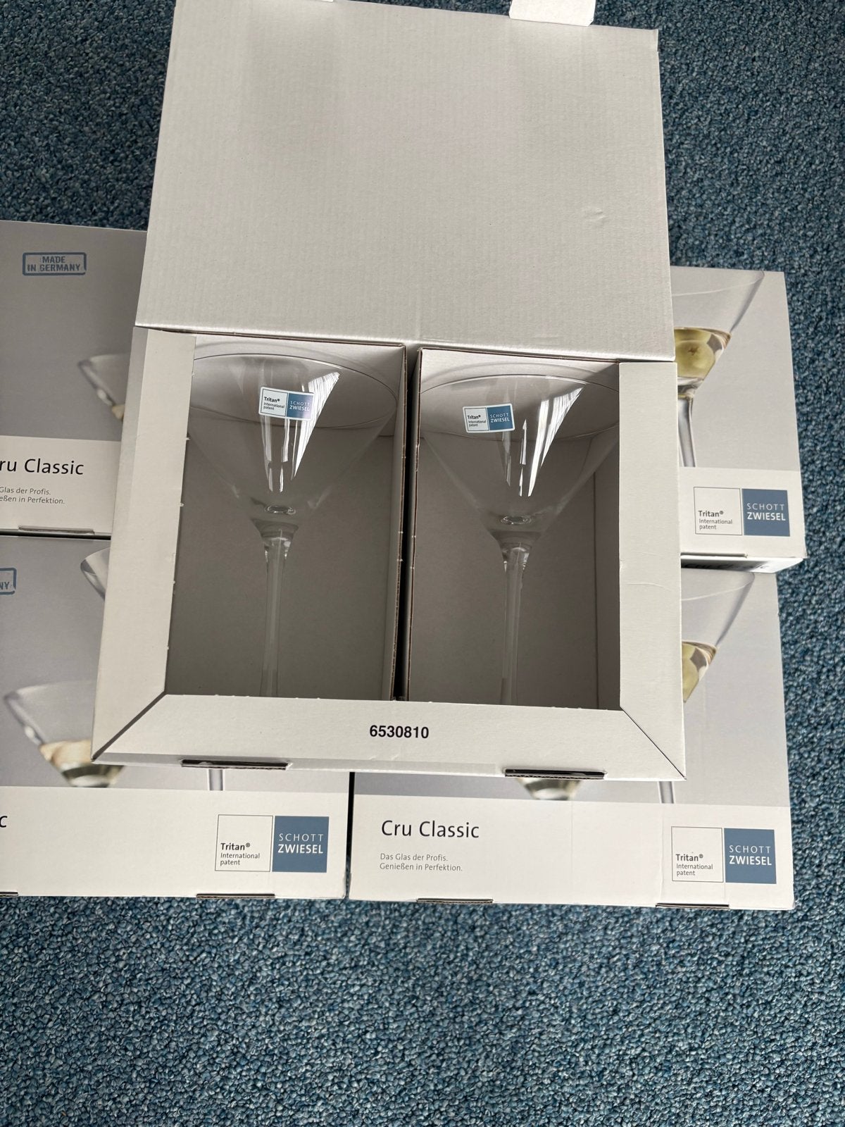 Nieuwe Schott Zwiesel Cru Classic Cocktail Glazen, Ophalen, Nieuw, Overige merken, Glas