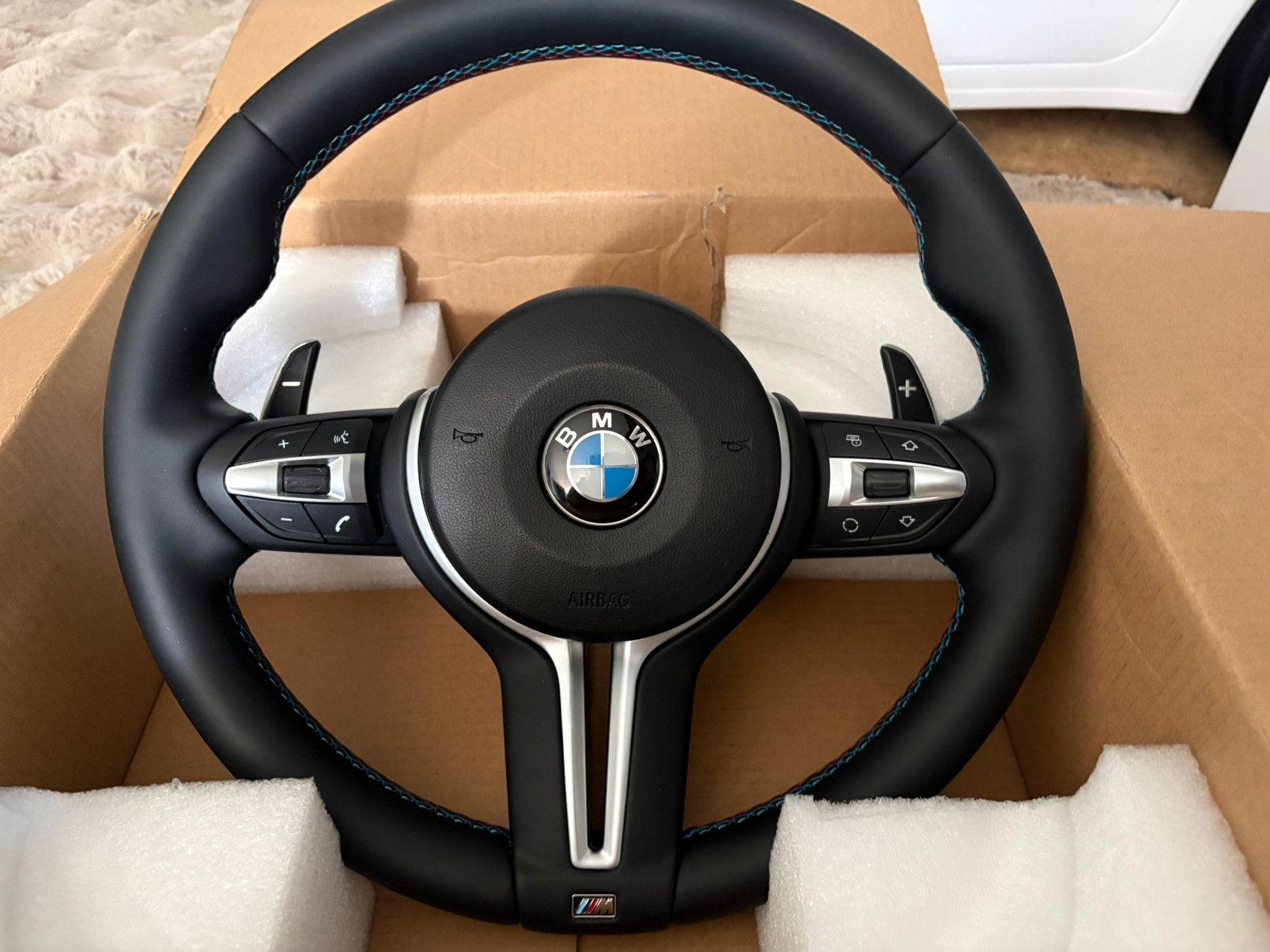 BMW M sportstuur BMW E60 E87 E90 F10 F20 F30 M stuurwiel, Auto-onderdelen, Besturing, Ophalen, Nieuw, BMW