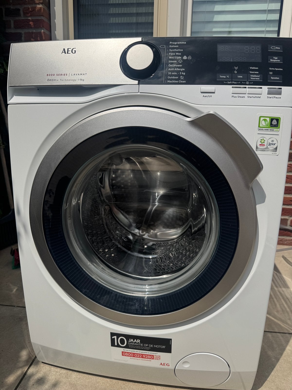 ARG WASMACHINE 8000 serie aankoopbon Aanwezig, Witgoed en Apparatuur, Ophalen, Zo goed als nieuw, 1200 tot 1600 toeren, 85 tot 90 cm
