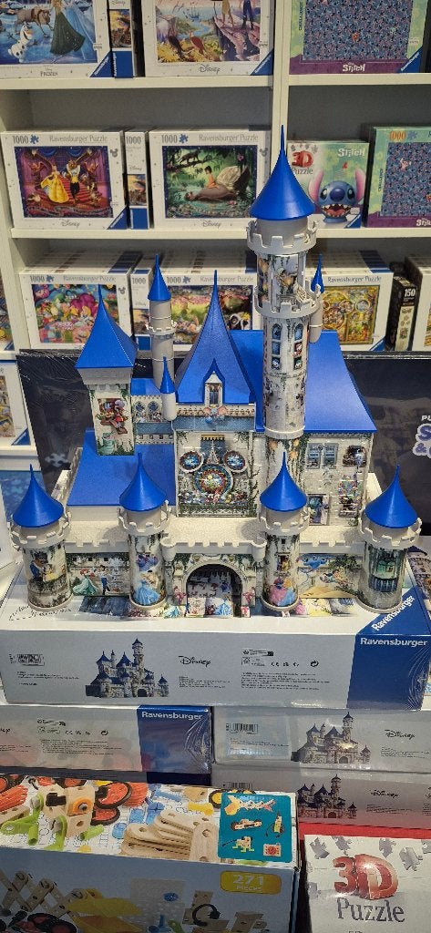 Ravensburger Disney Castle- 3D puzzel gebouw - 216 stukjes, Ophalen of Verzenden, 500 t/m 1500 stukjes, Nieuw, Rubik's of 3D-puzzel