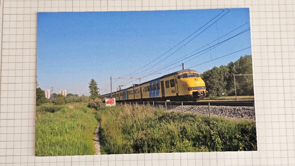 Foto TREIN NS Nederlandse Spoorwegen Mat 64 Plan T, Verzenden, Gebruikt, Trein, Overige typen