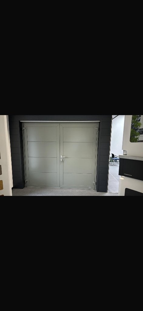 Garagedeur (nieuw)Novoferm DuoPort 700 C, Ophalen, Kunststof, 120 cm of meer, 215 cm of meer