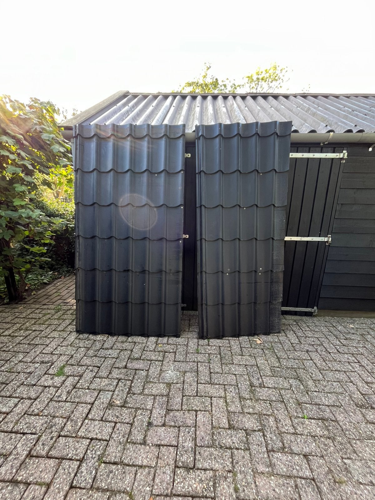 Dakplaten, Ophalen of Verzenden, Gebruikt, Metaal, Overige typen