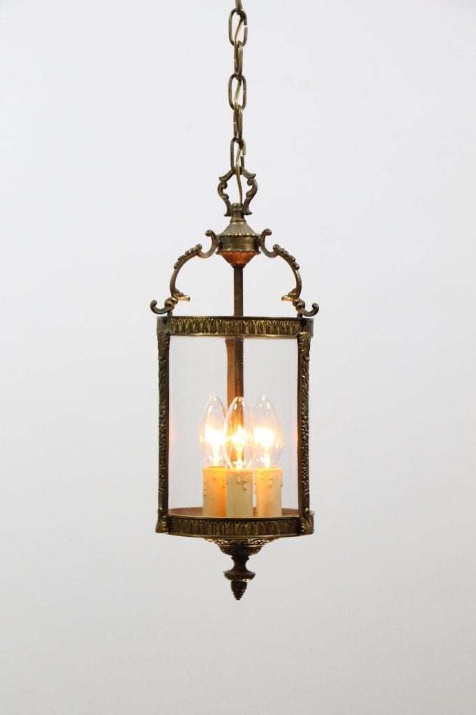 Kleine hal lantaarn, Antiek en Kunst, Antiek | Lampen, Ophalen of Verzenden
