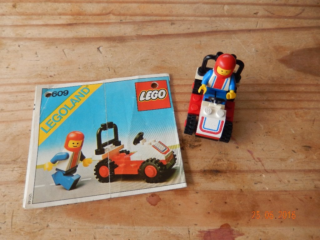 Lego 6609: race auto (mist slangen), Ophalen of Verzenden, Gebruikt