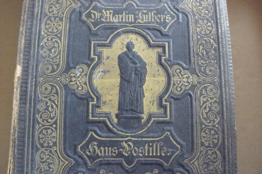 MAARTEN LUTHER / HAUS-POSTILLE / 1900 / Wittenberg uitgave, Ophalen of Verzenden, Gelezen