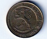 1  markka  1994   Finland. km. 76  ( 0,50 euro ), Ophalen of Verzenden, Overige landen, Losse munt