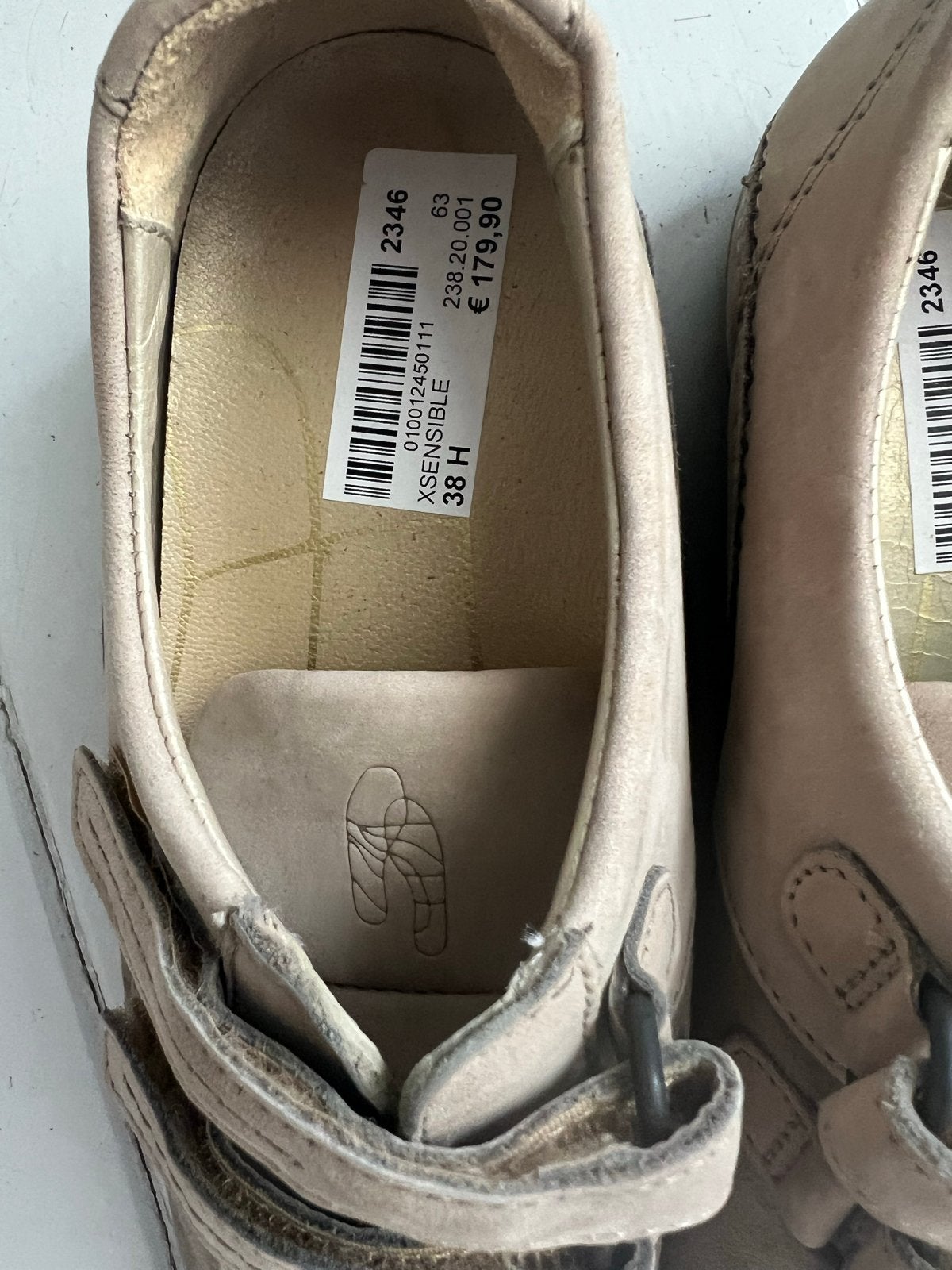 Xsensible Classicwalker Instappers Maat 38 H - Zo goed als n, Ophalen of Verzenden, Zo goed als nieuw, Beige, Instappers