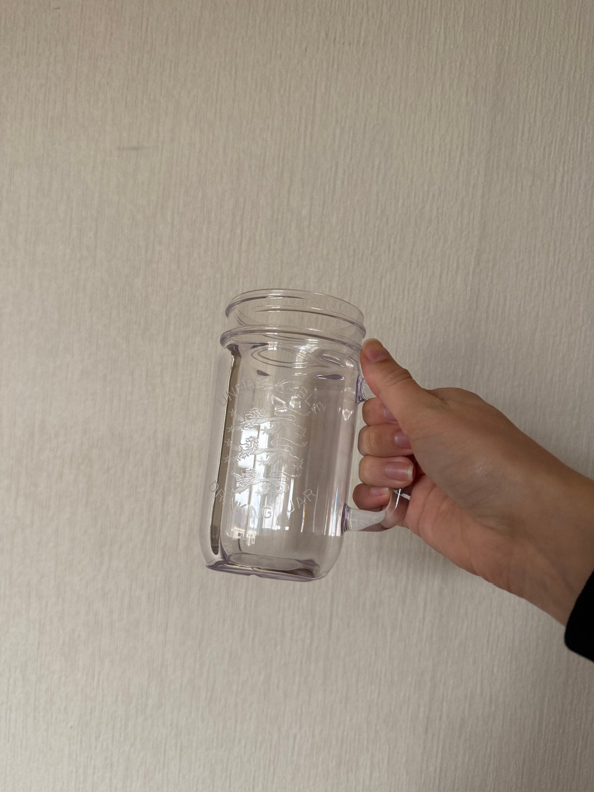 LAATSTE KANS Kunststof cocktail jar glas 41cl 24 stuks OP=OP, Ophalen of Verzenden, Nieuw, Overige typen