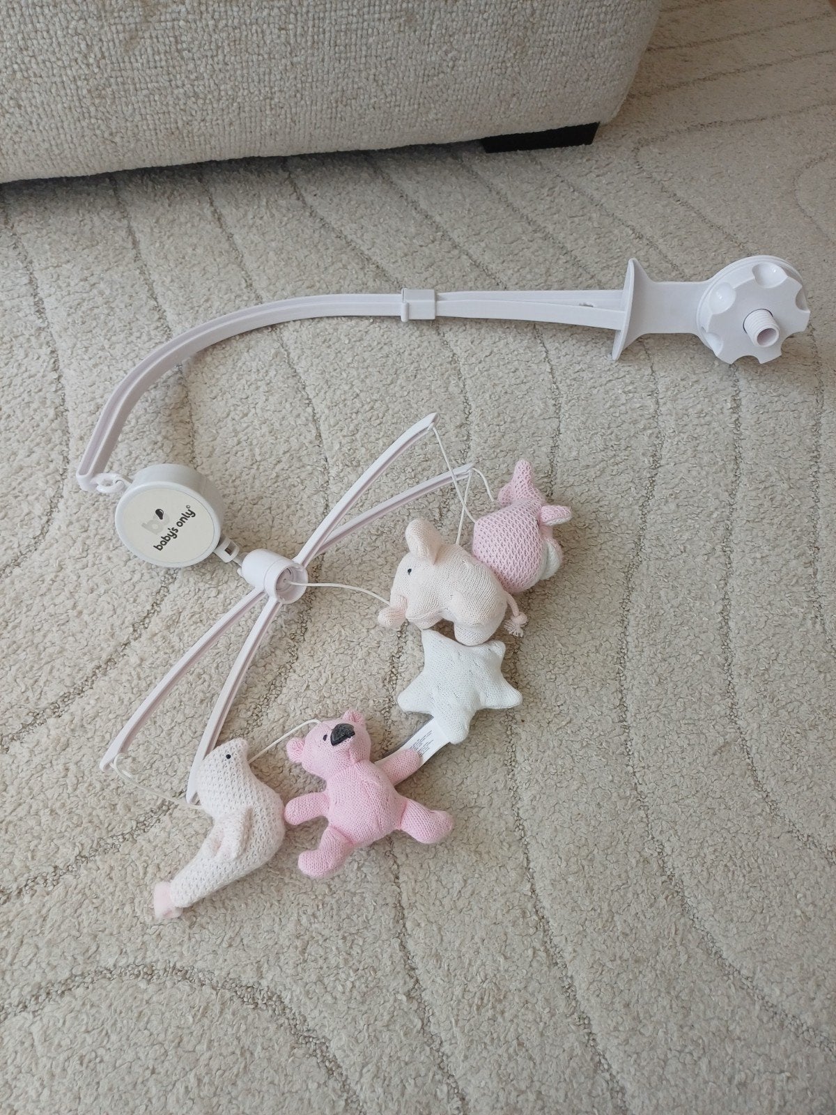 Baby's Only muziekmobiel met gehaakte diertjes, Ophalen of Verzenden, Zo goed als nieuw