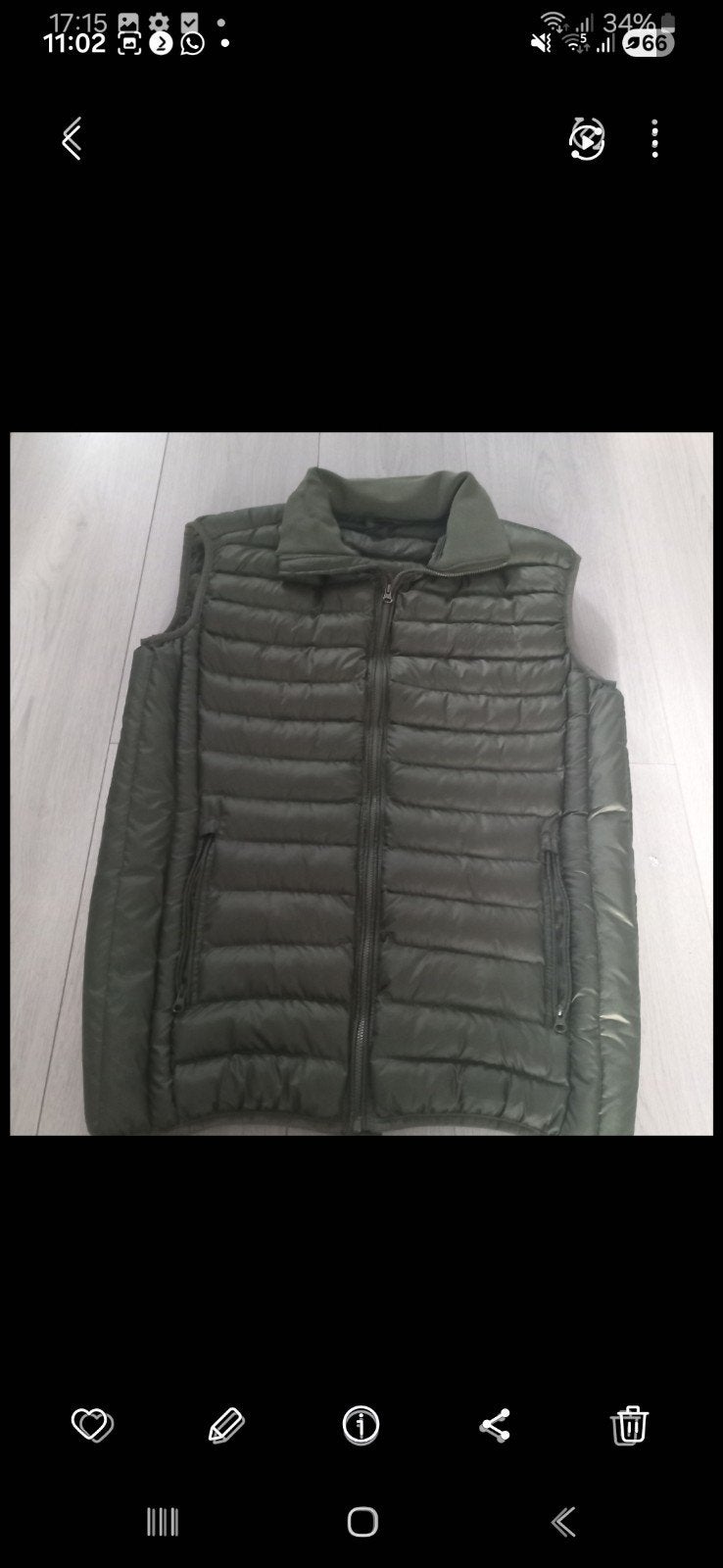 Malelions Bodywarmer Groen Maat M, Maat 48/50 (M), Malelions, Ophalen of Verzenden, Zo goed als nieuw