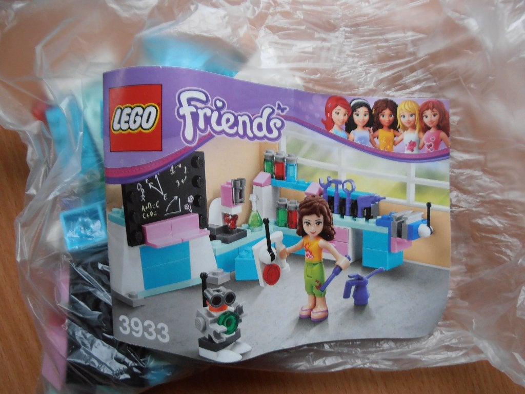 Lego Friends 3933 Olivia's laboratorium, Lego, Friends, Ophalen of Verzenden, Zo goed als nieuw
