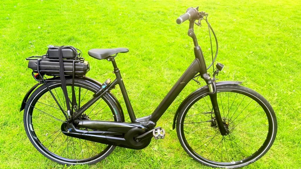 Nette goede unisex damesfiets E-bike Giant Entour 51cm N8, Ophalen, Gebruikt, Versnellingen, Giant