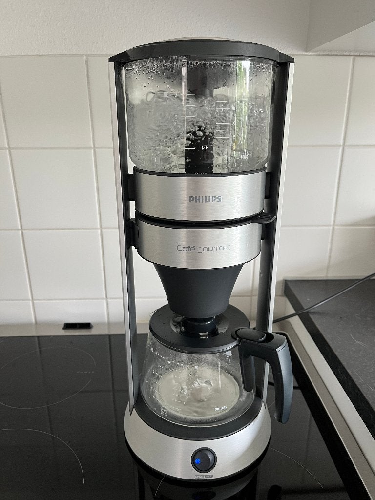 Philips Café Gourmet koffiezetapparaat, Witgoed en Apparatuur, Koffiezetapparaten, Gebruikt, 10 kopjes of meer, Koffiemachine