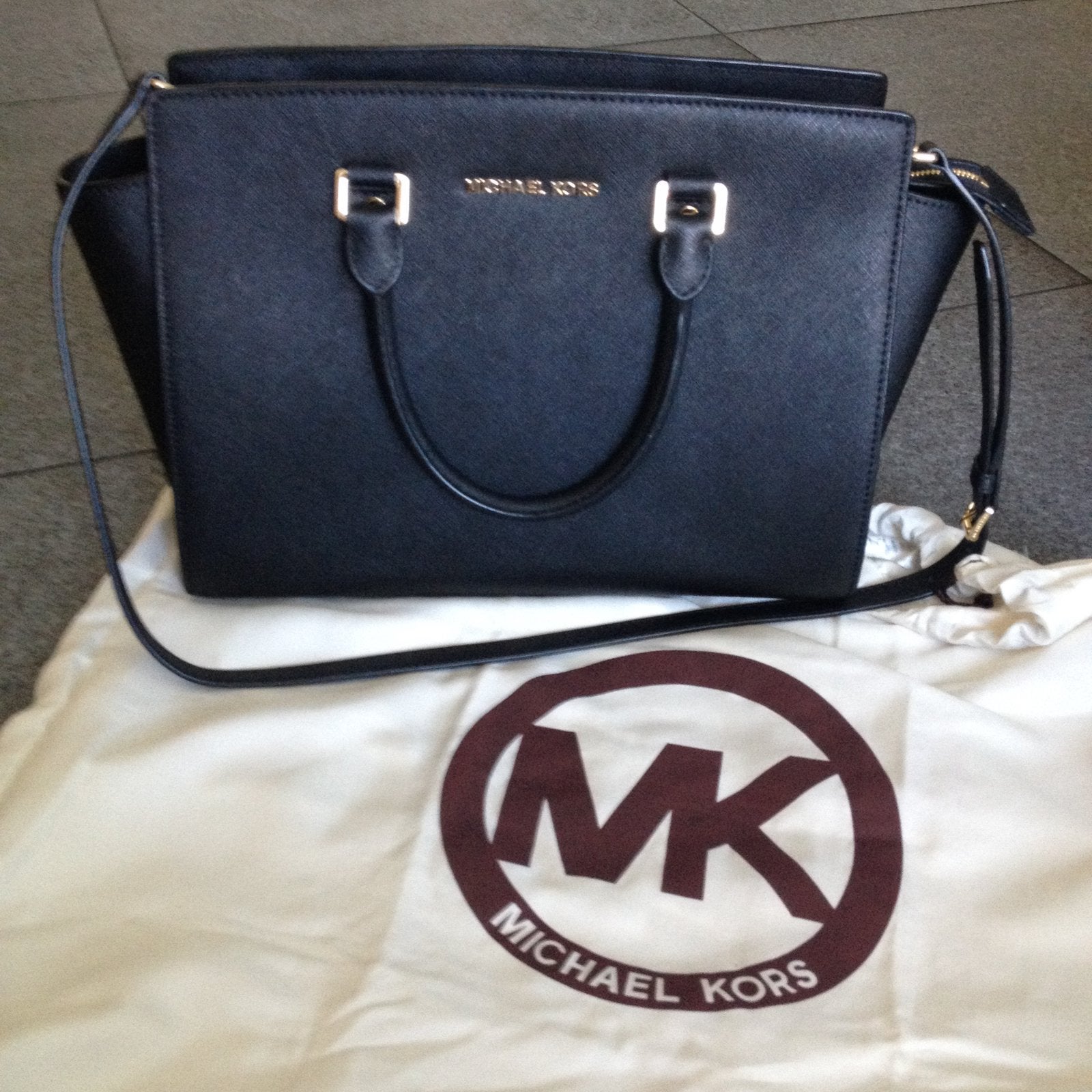 Originele Michael Kors tas., Ophalen of Verzenden, Zo goed als nieuw, Zwart, Handtas