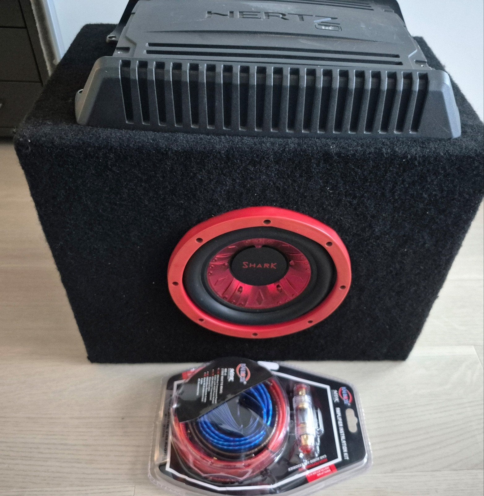 Subwoofer met versterker, Auto diversen, Ophalen, Gebruikt