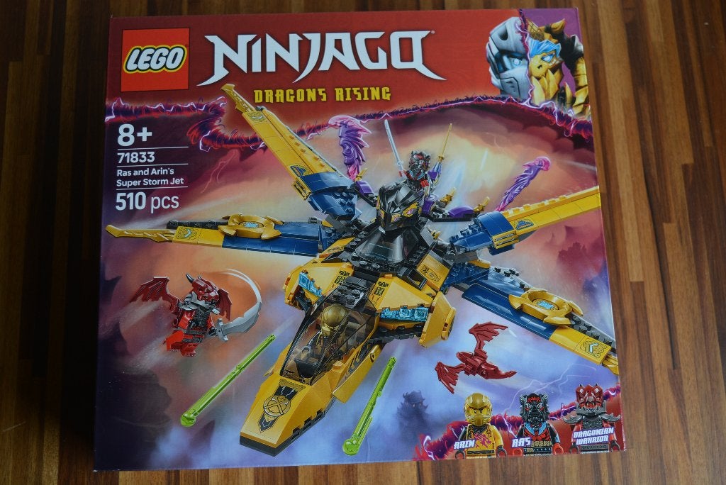 Lego Ninjago 71833 I Ras en Arins superstormvliegtuig Sealed, Lego, Nieuw, Ophalen of Verzenden, Ongeopend/sealed