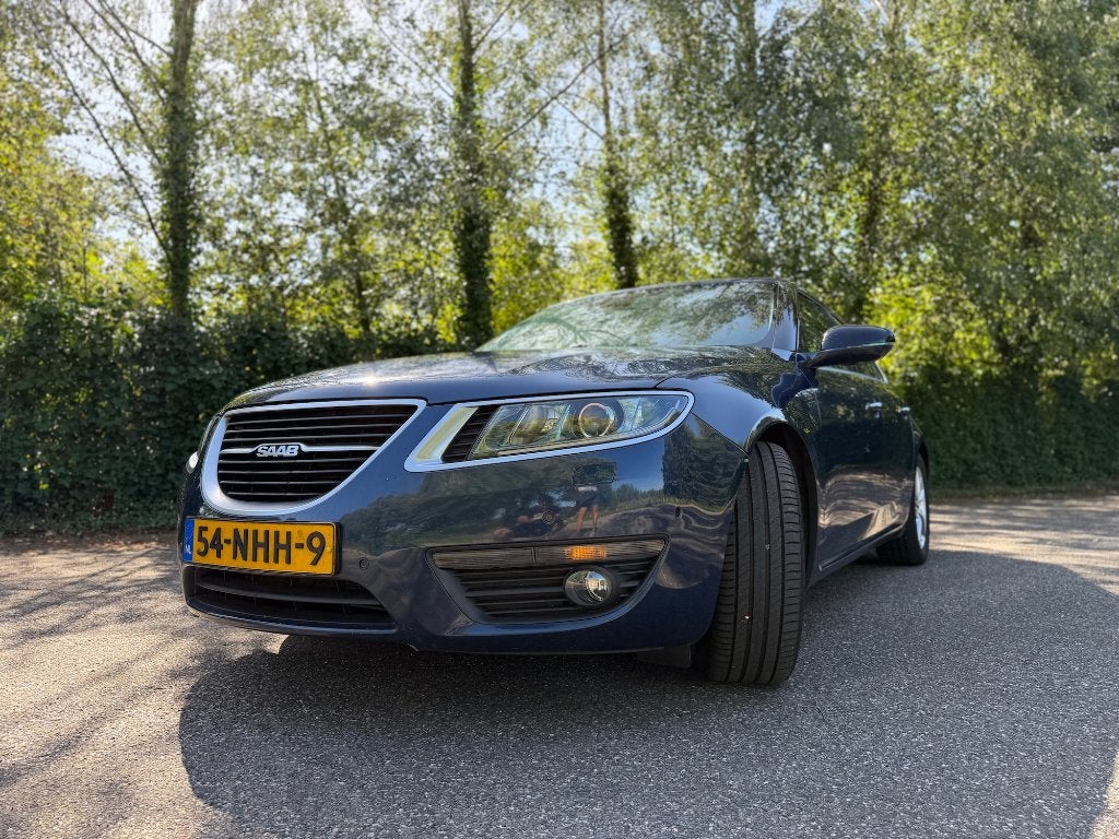Saab 9-5 Vector Exklusiv 2.0T 290pk | CarPlay | Android Auto, 1800 kg, Zwart, 4 cilinders, Particulier