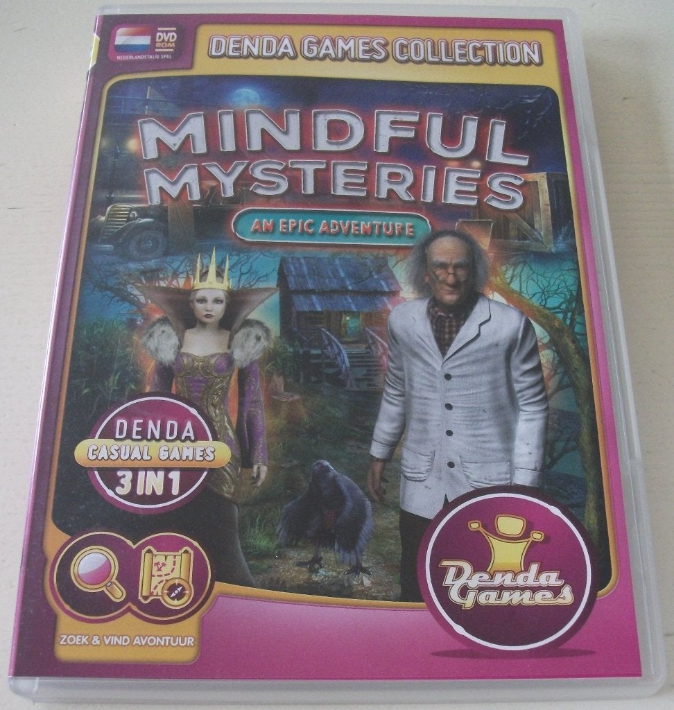 PC Game *** MINDFUL MYSTERIES *** An Epic Adventure, Puzzel en Educatief, 1 speler, Ophalen of Verzenden, Zo goed als nieuw