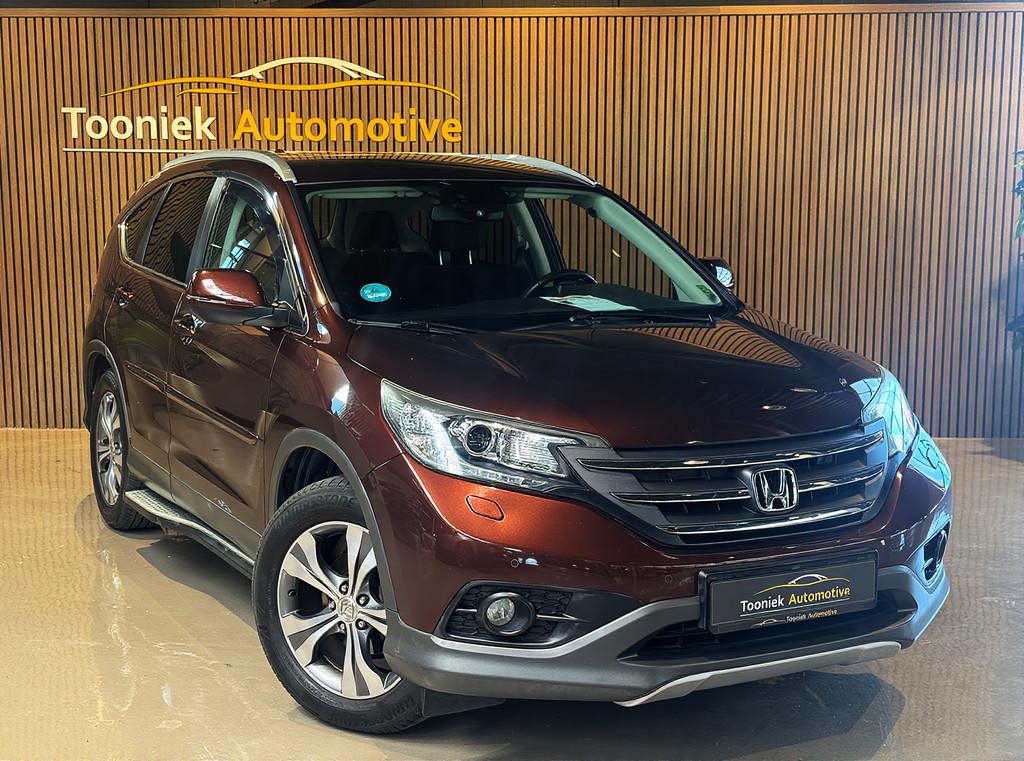 Honda CR-V 2.0 AWD Lifestyle Trekhaak Navigatie Getint Glas, Euro 5, Stof, Gebruikt, 4 cilinders
