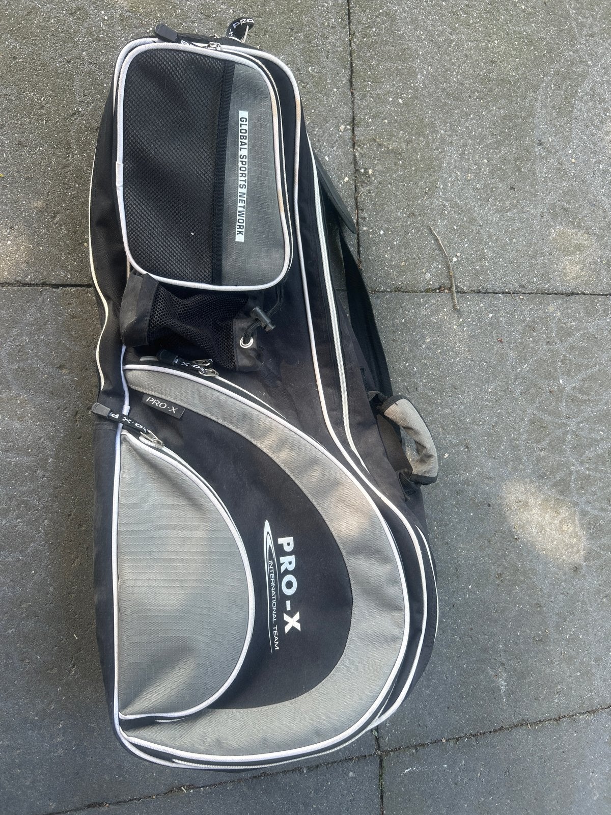 Tennistas PRO-X Sporttas / Reistas - Zwart/Grijs, Overige merken, 40 cm of meer, Gebruikt, Ophalen of Verzenden
