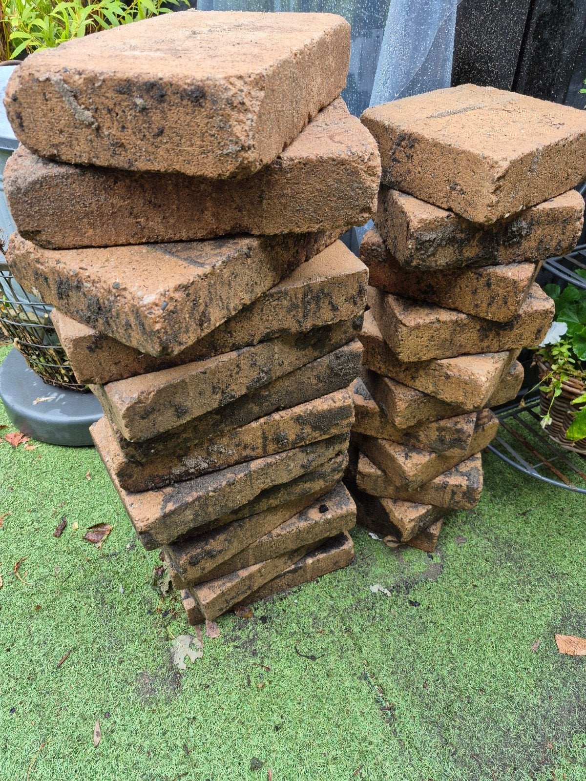 getrommelde stenen 20x20 en 30x20, Tuin en Terras, Ophalen, Beton, Minder dan 5 m², Overige typen