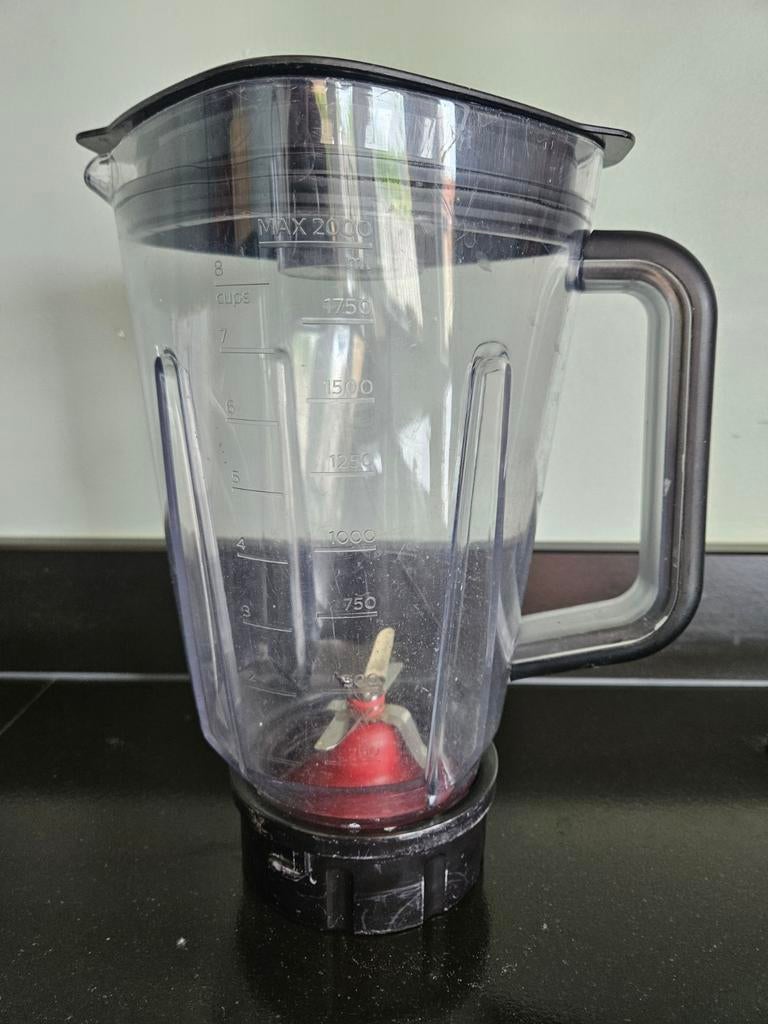 Blenderkan Philips ProBlend 6 3D blender, Witgoed en Apparatuur, Blenders, Ophalen of Verzenden, Gebruikt, Blender-accessoire