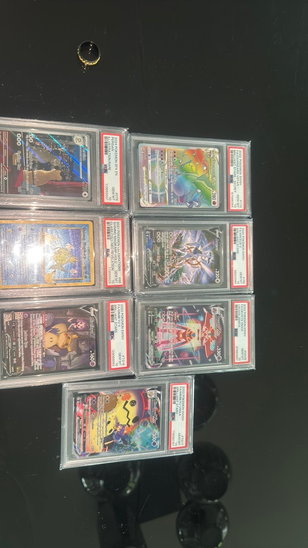 Pokemon psa 10 slabs, Ophalen of Verzenden, Zo goed als nieuw, Meerdere kaarten