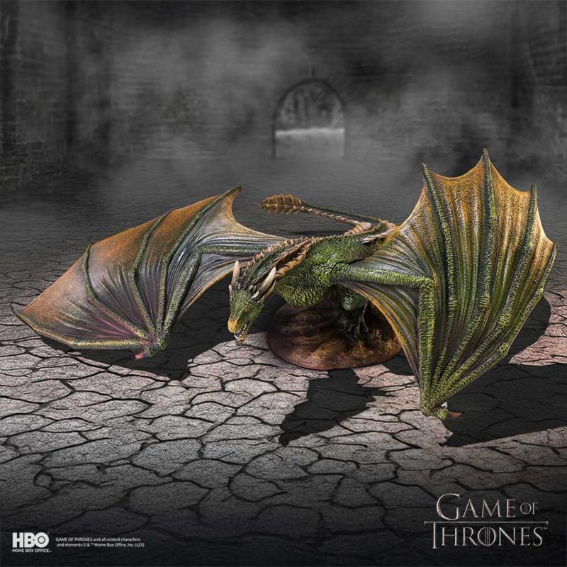 Game of Thrones Beeld Rhaegal Draak 43cm Nieuw in Doos, Ophalen of Verzenden, Nieuw, Tv, Beeldje, Replica of Model