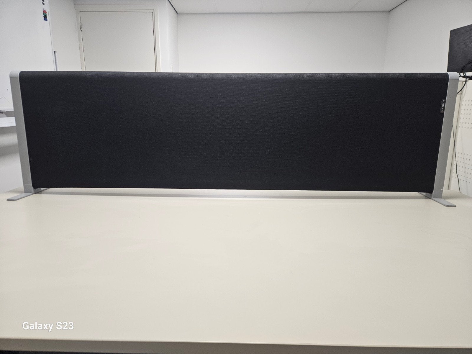 Bureauscherm privacy - Zwart, Diversen, Bureau-accessoires, Ophalen, Gebruikt