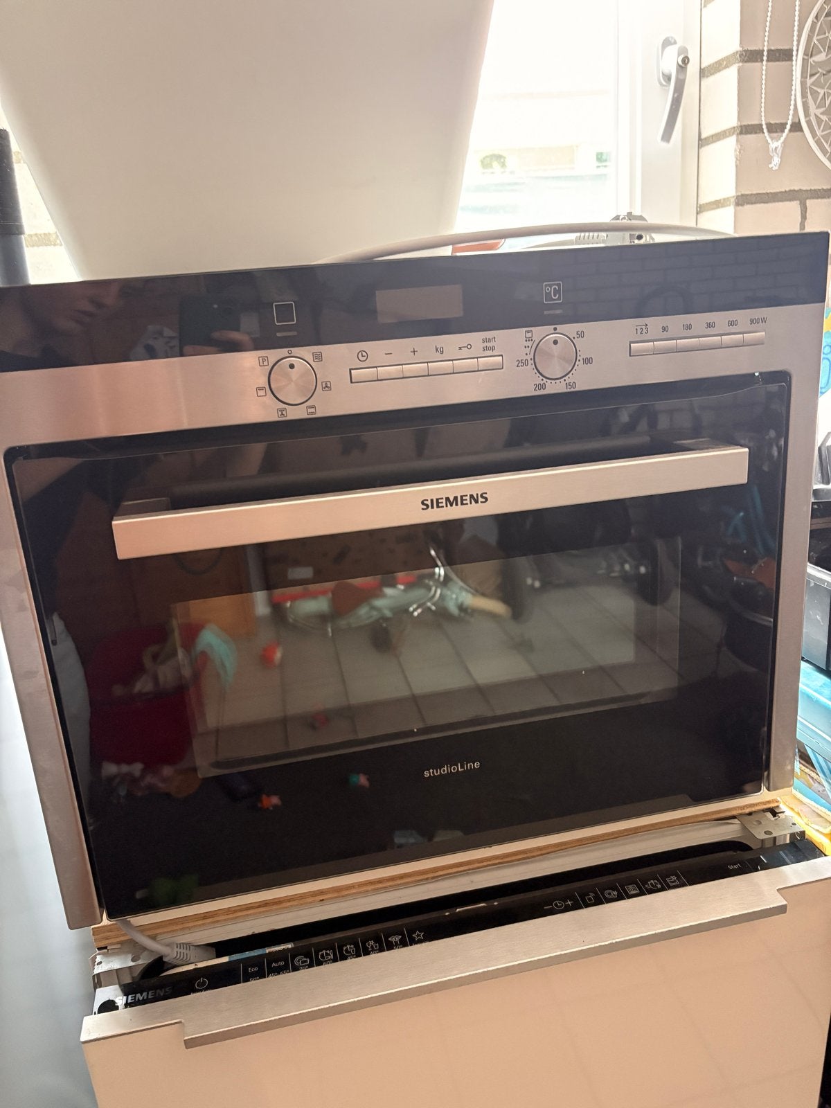 Siemens Combi-oven (Magnetron & Oven) - 60x45x52.5 cm, Ophalen, 45 tot 50 cm, Gebruikt, Siemens