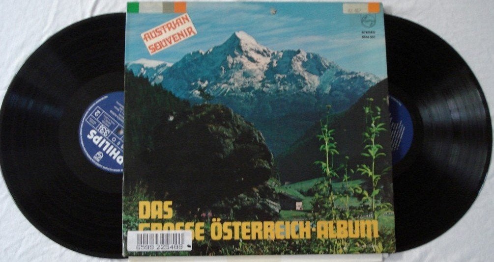 Das grosse Österreich-Album, Gebruikt, Ophalen of Verzenden, 12 inch, Gatefold hoes