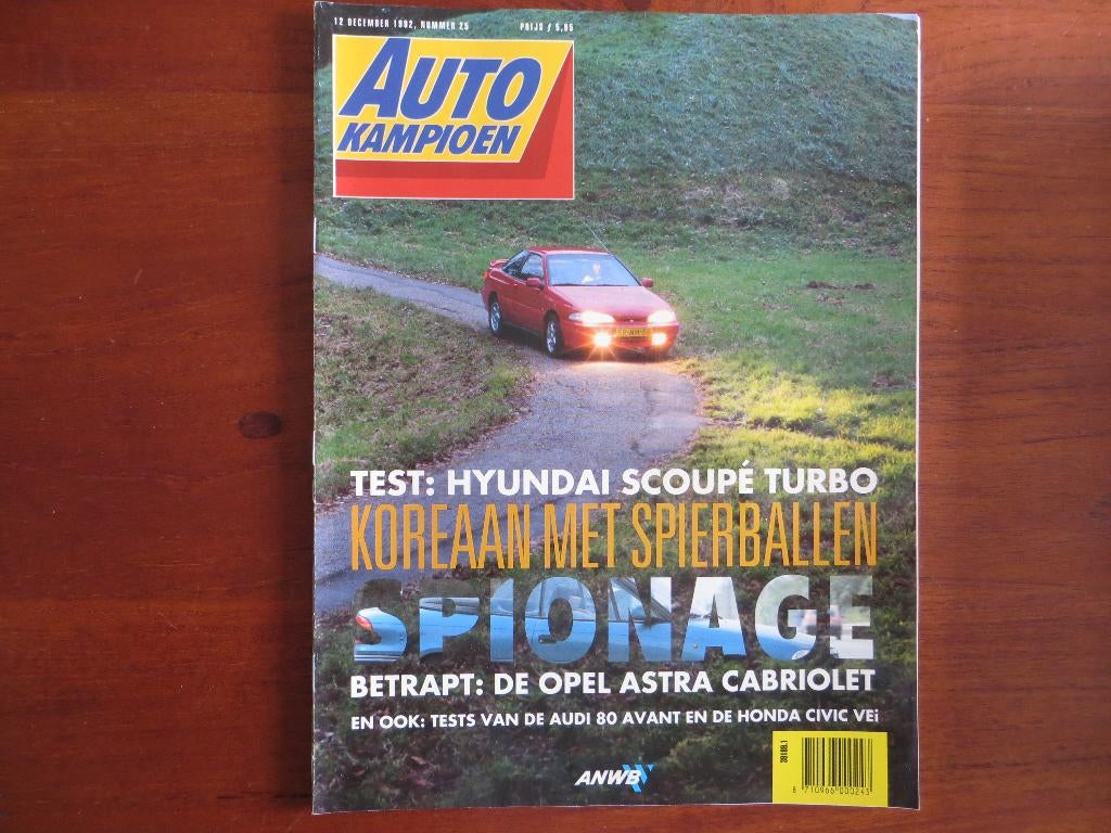 Autokampioen 25 1992 BMW M3, Alpina B6, Audi Avant S2, Ophalen of Verzenden, Nieuw, Audi