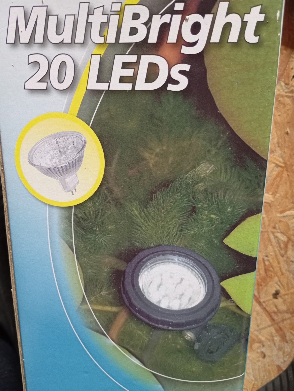 MultiBright 20 LED's vijverlamp met grondpin, Tuin en Terras, Kunststof, Minder dan 50 watt, Nieuw, Ophalen of Verzenden