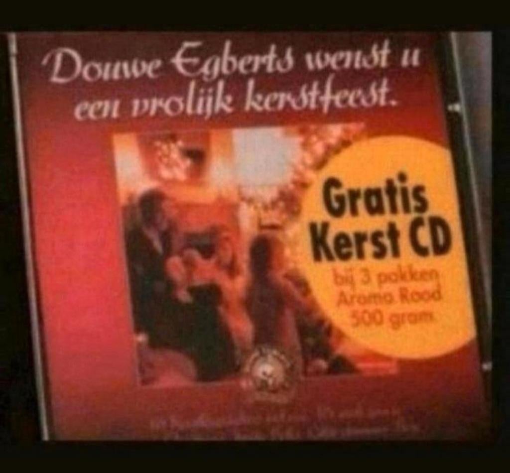 Douwe Egberts Gratis Kerst CD - Vrolijk Kerstfeest, Ophalen of Verzenden, Gebruikt, Kerst