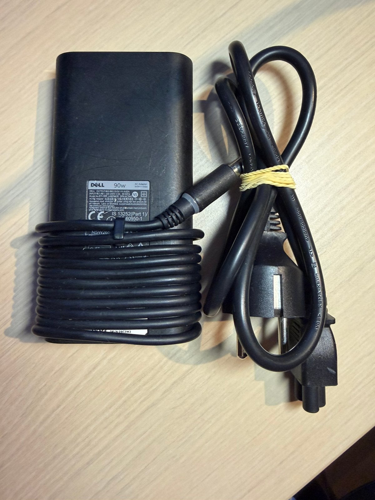 90W Dell Laptop Adapter - 7,4mm, Computers en Software, Ophalen of Verzenden, Zo goed als nieuw, Dell