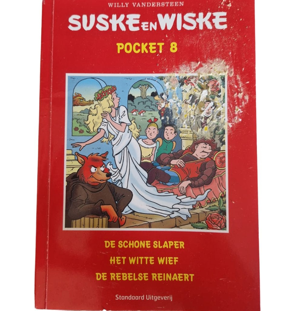 Suske en Wiske Pocket 8, Meerdere stripboeken, Ophalen of Verzenden, Gelezen, Willy Vandersteen