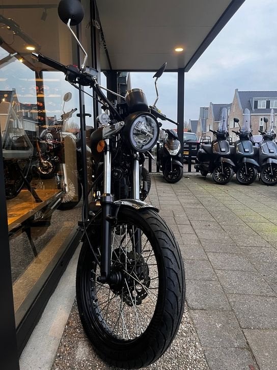 Mash Fifty 50 | Brommer | Mat Zwart | 4T | Op Voorraad, MASH, Onbekend, Onbekend, Mash