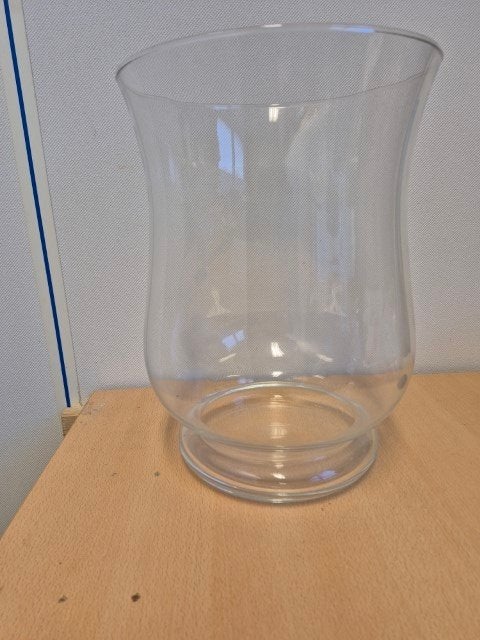Glazen stolp met of zonder schelpen, Glas, Ophalen, Nieuw, 25 cm