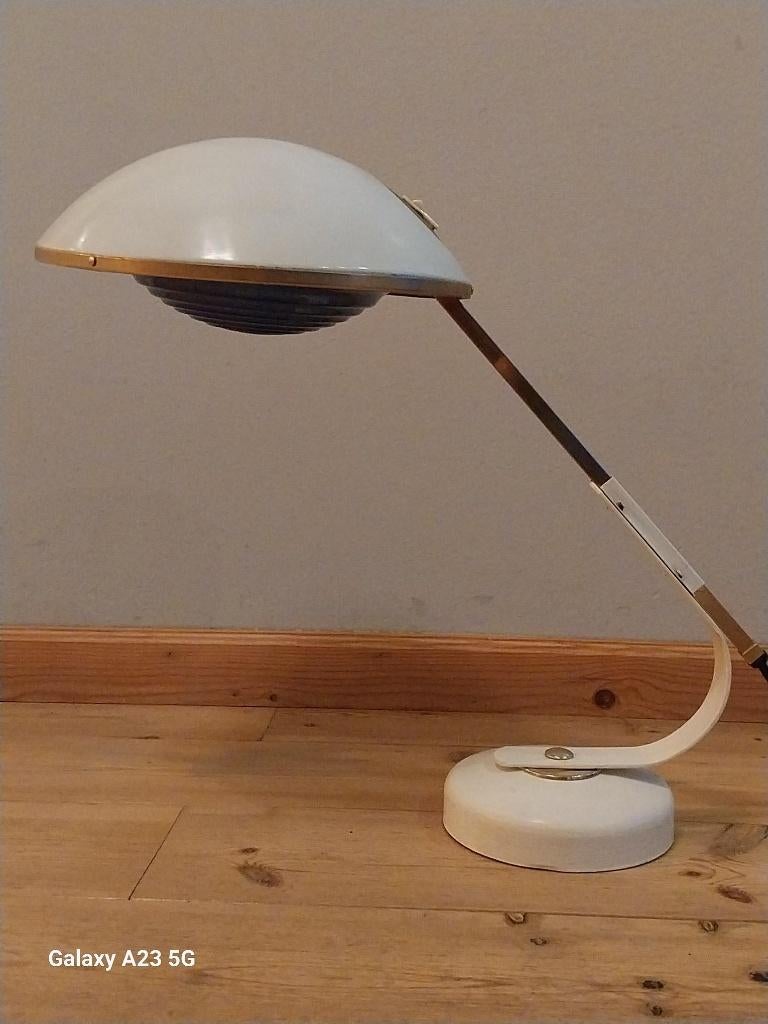 Ferdinand Solère design bureaulamp jaren 50 verstelbaar, Ophalen of Verzenden