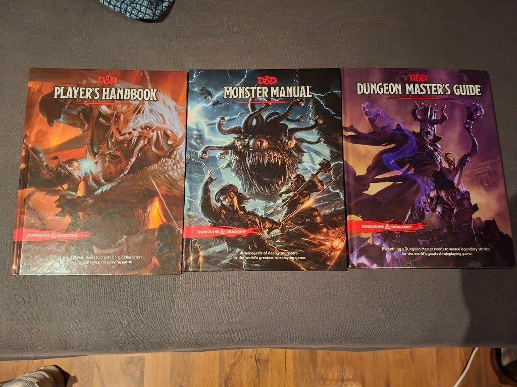 3 Dungeons&Dragons boeken, Ophalen of Verzenden, Zo goed als nieuw