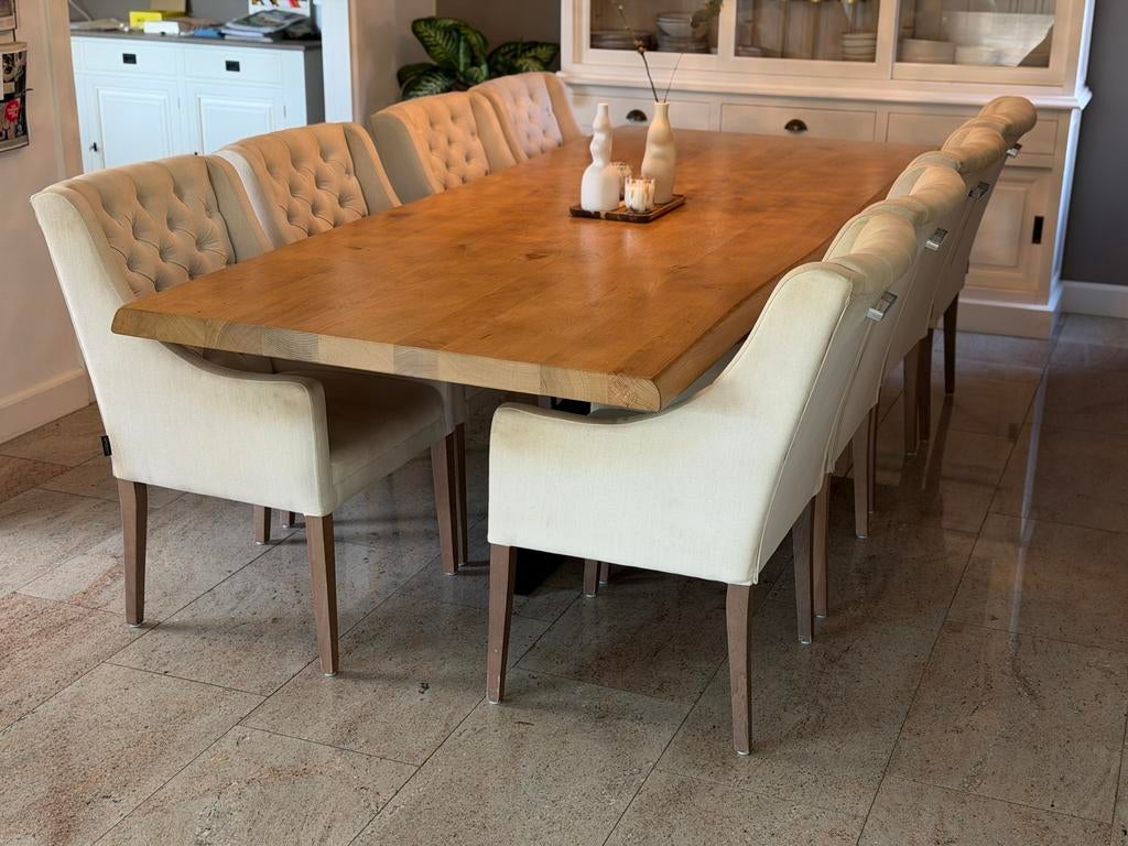 Eetkamerstoelen “Pearl”. Kleur: Muskaat., Ophalen, Gebruikt, Overige kleuren, Landelijk