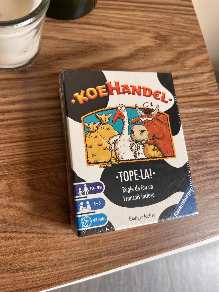 Koehandel, Vijf spelers of meer, Ophalen, Nieuw, Ravensburger