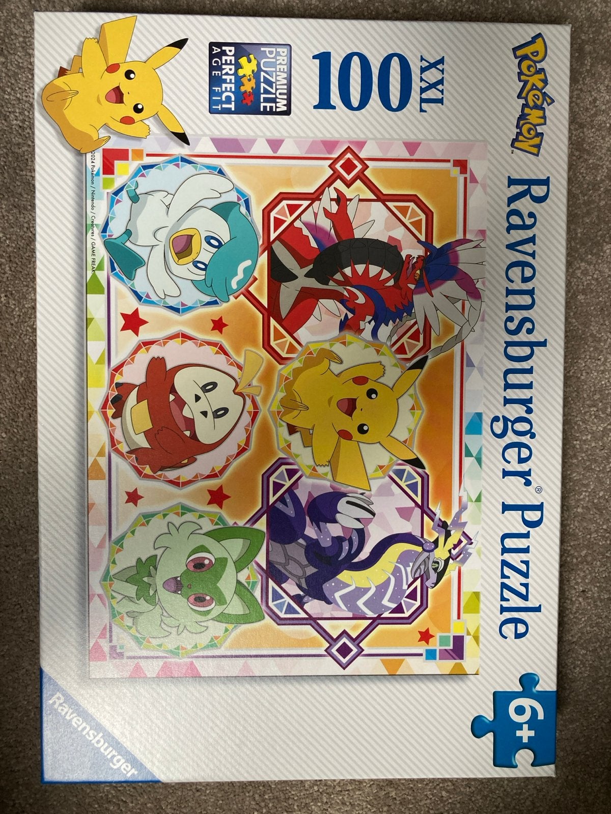 Ravensburger Pokémon Legpuzzel 100 XXL stukjes, Ophalen of Verzenden, 10 tot 50 stukjes, Nieuw, 6 jaar of ouder