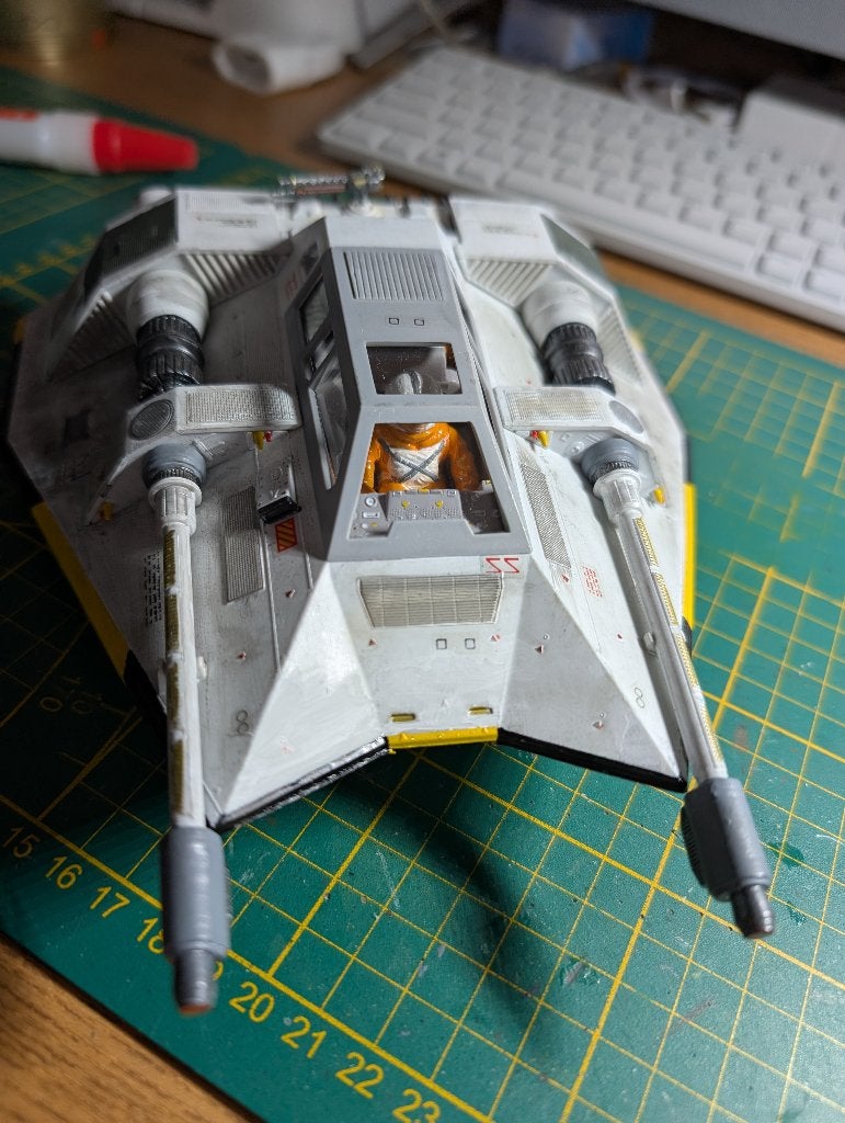 Snowspeeder model afgebouwd orig. ERTL MPC, Verzamelen, Ophalen of Verzenden, Nieuw, Replica