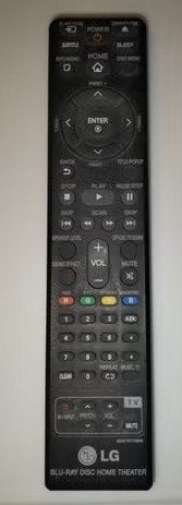 LG AKB73775809 Afstandsbediening Blu-ray Home Theater, Ophalen of Verzenden, Zo goed als nieuw