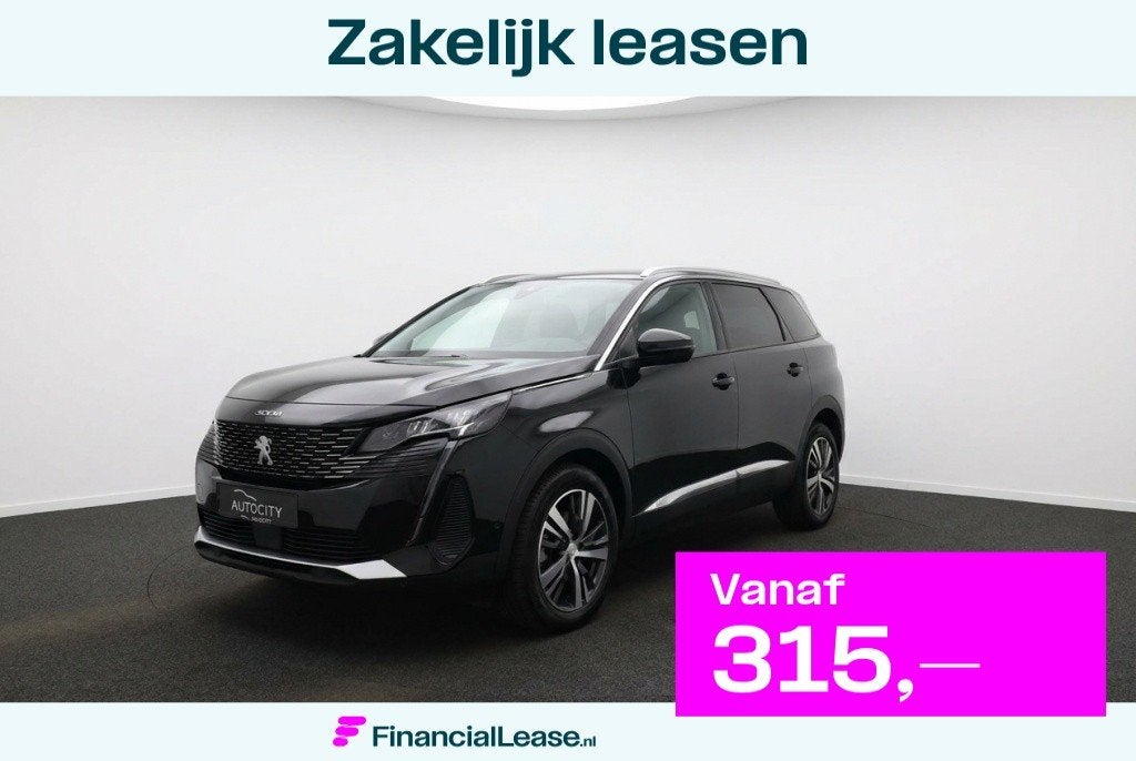 Peugeot 5008 1.2 Puretech EAT8 Allure Pack 7p Camera l Navi, Automaat, Gebruikt, Euro 6, 1199 cc